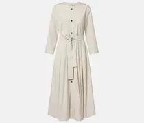 Hemdblusenkleid Giorno aus Baumwolle