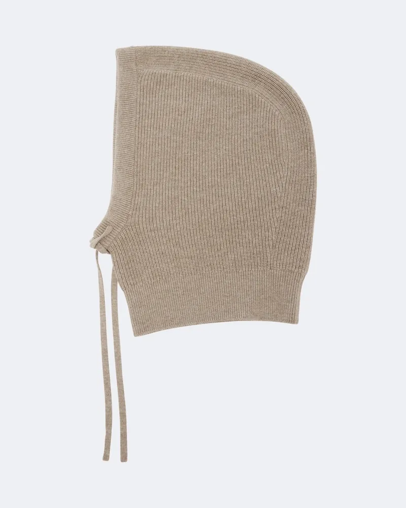 FUSALP Balaclava aus Wolle und Kaschmir Braun