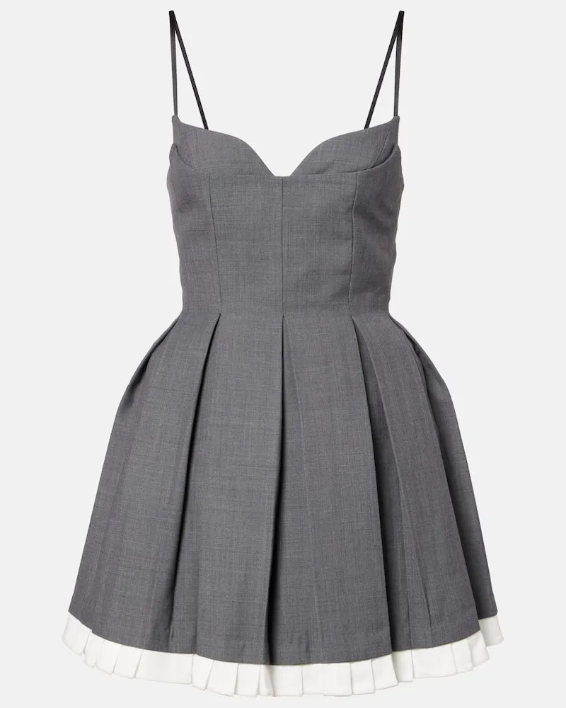 SHUSHU/TONG Minikleid Grau