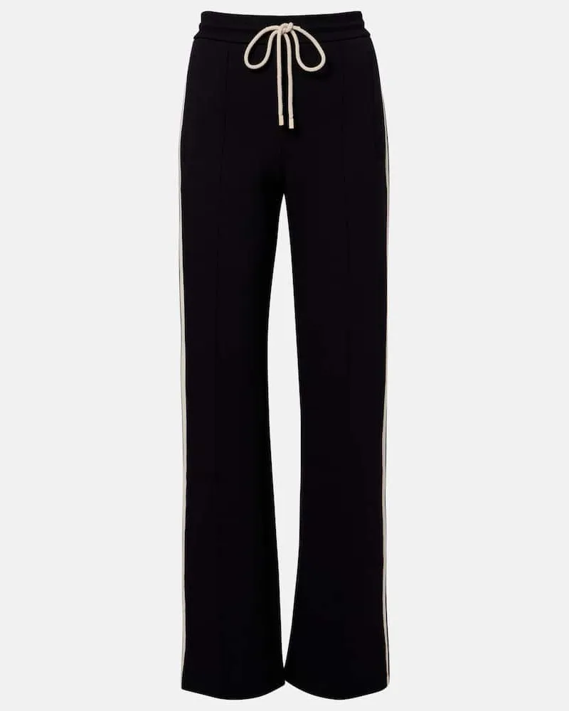 Max Mara Jogginghose Smmvento aus Jersey Schwarz