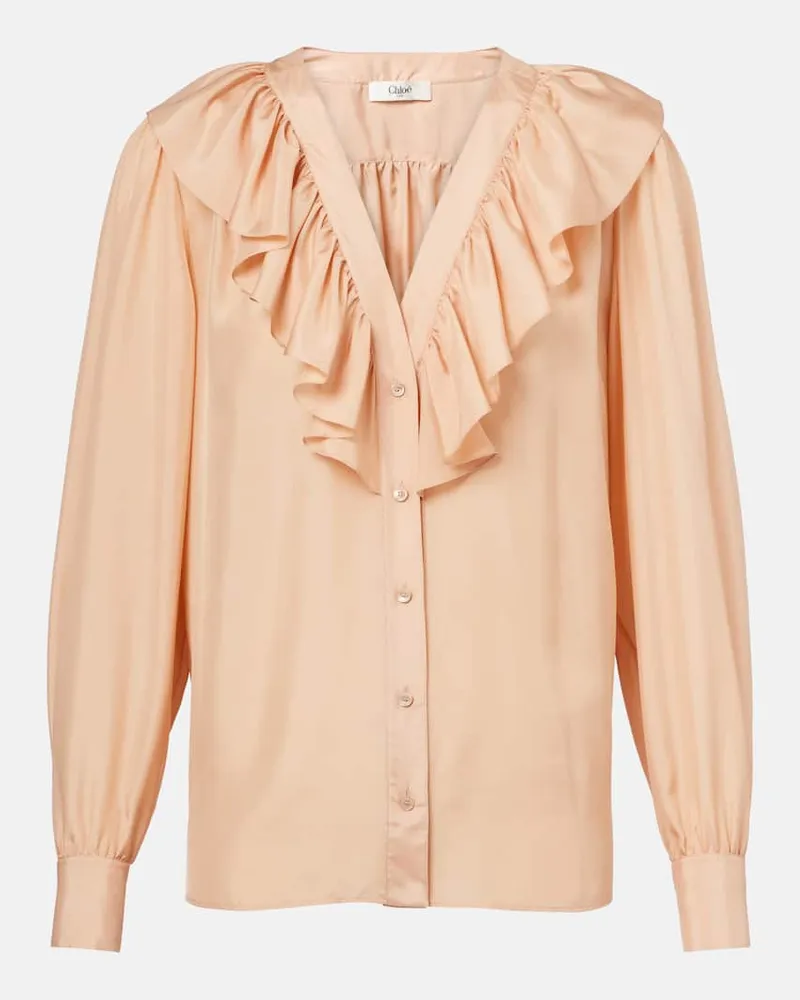 Chloé Chloé Bluse aus Seide Pink