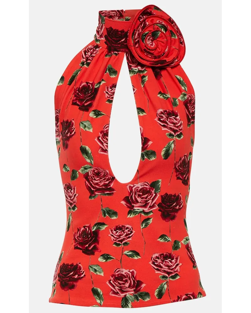 Magda Butrym Bedrucktes Top Multicolor