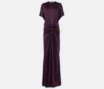 Robe aus Satin