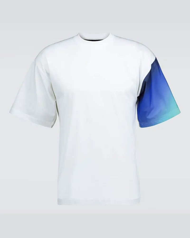 Prada T-Shirt aus Baumwolle Weiß