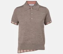 Polopullover aus Wolle