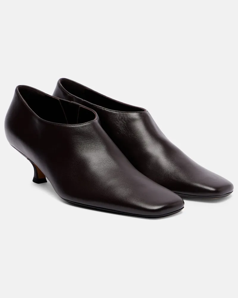 Calvin Klein Pumps Anna aus Leder Braun