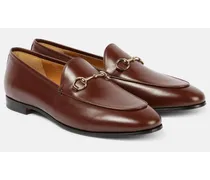 Loafers Gucci Jordaan Horsebit aus Leder