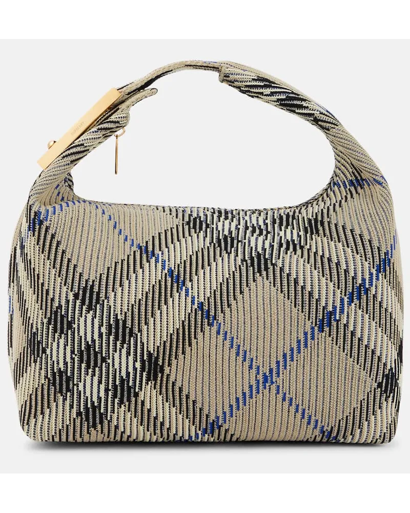 Burberry Weekender Medium aus Jacquard Nude