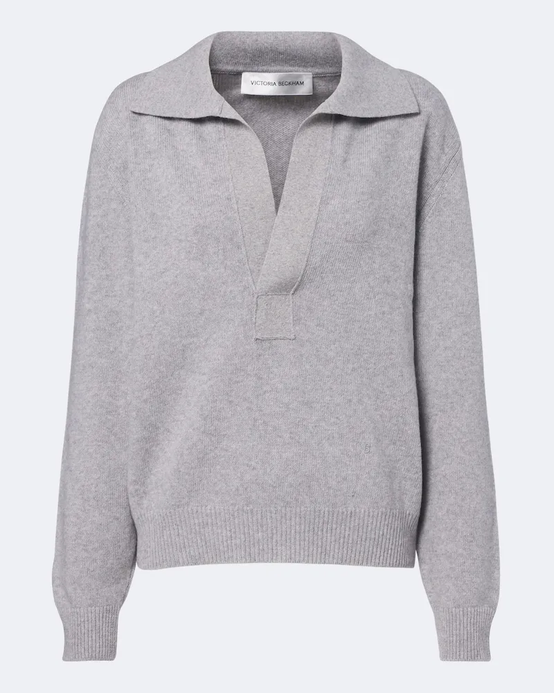 Victoria Beckham Pullover Genevieve Grau