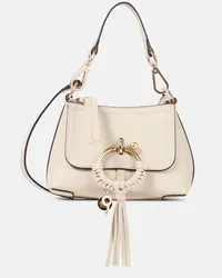 See by Chloé See By Chloe Schultertasche Joan Small aus Leder Beige