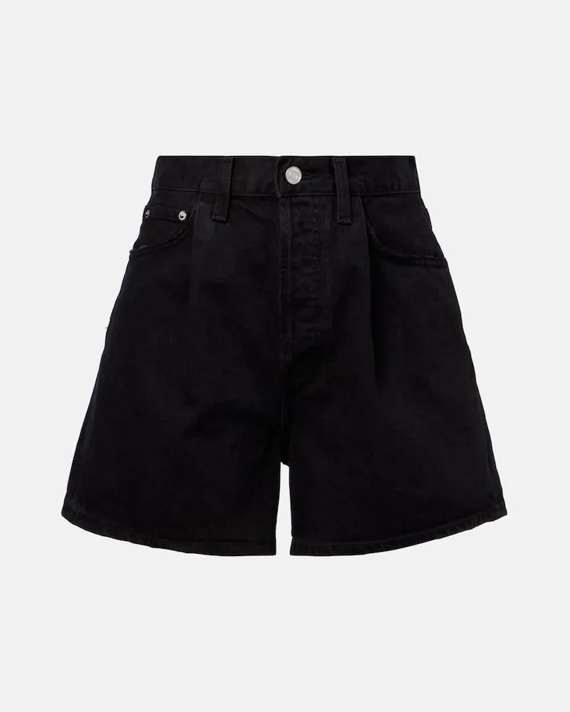 AGOLDE High-Rise Jeansshorts Rhoda Schwarz