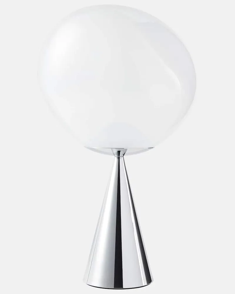 Tom Dixon Tischleuchte Melt Fat (Universal-Stecker Silber