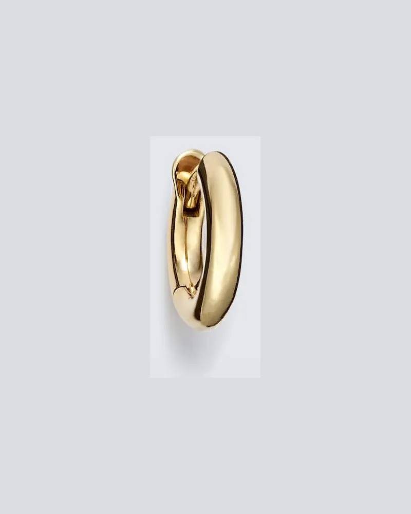 Spinelli Kilcollin Einzelner Ohrring Micro Hoop Mini aus 18kt Gelbgold Gold