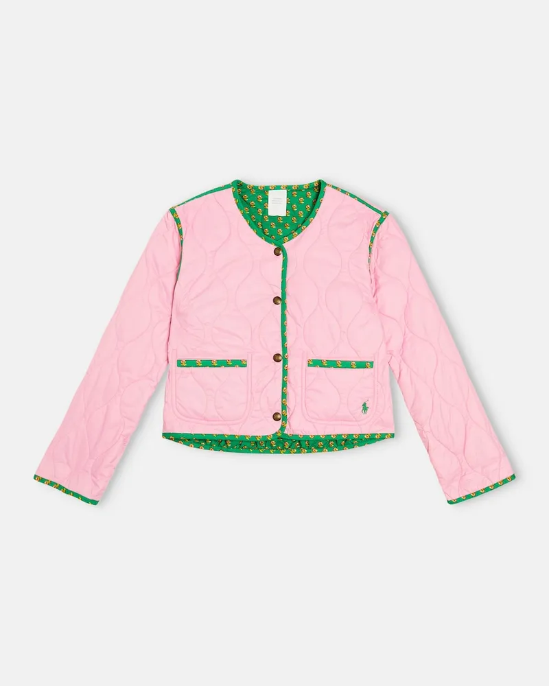 Ralph Lauren Wendbare wattierte Jacke aus Baumwolle Multicolor