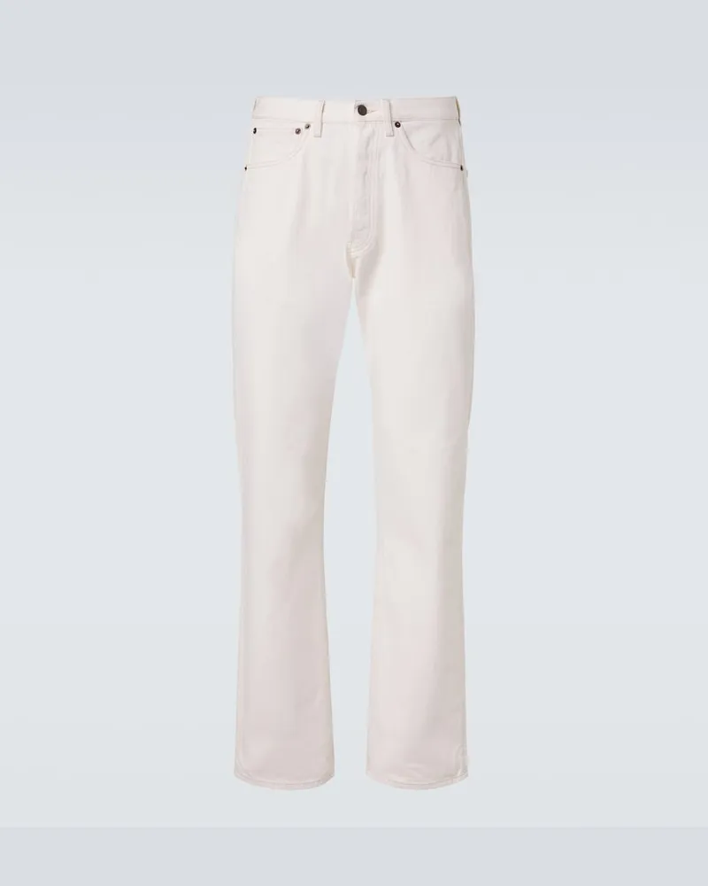 Prada Straight Jeans Weiß