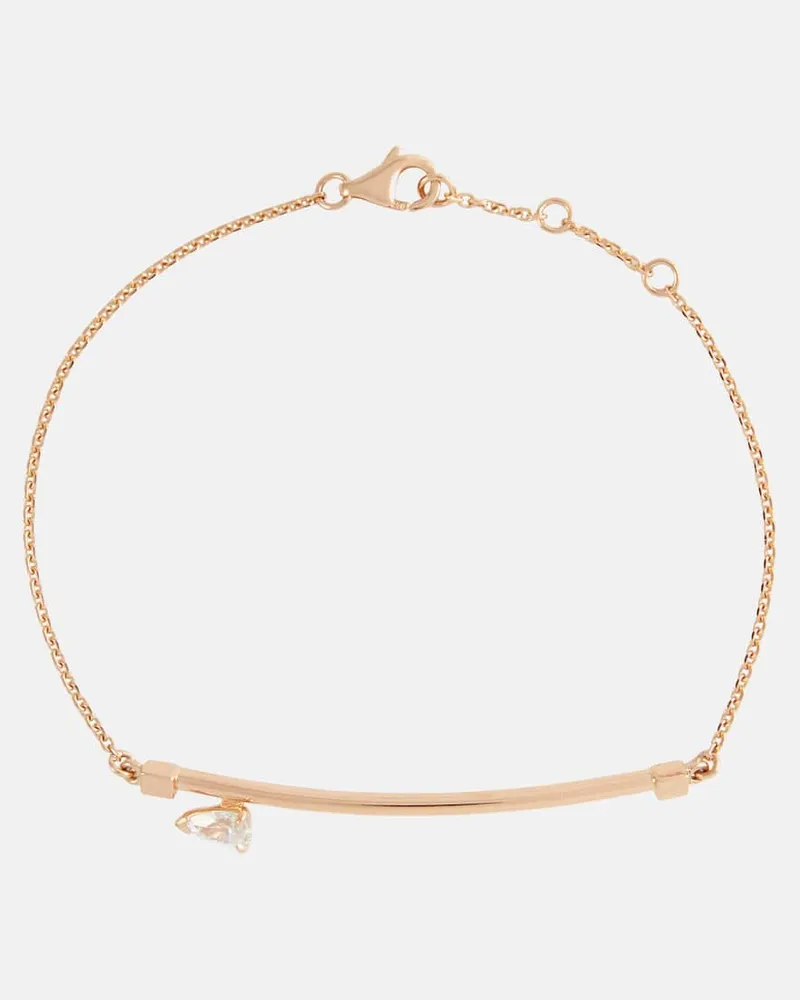 Repossi Armband Serti Sur Vide aus 18kt Roségold mit Diamant Gold