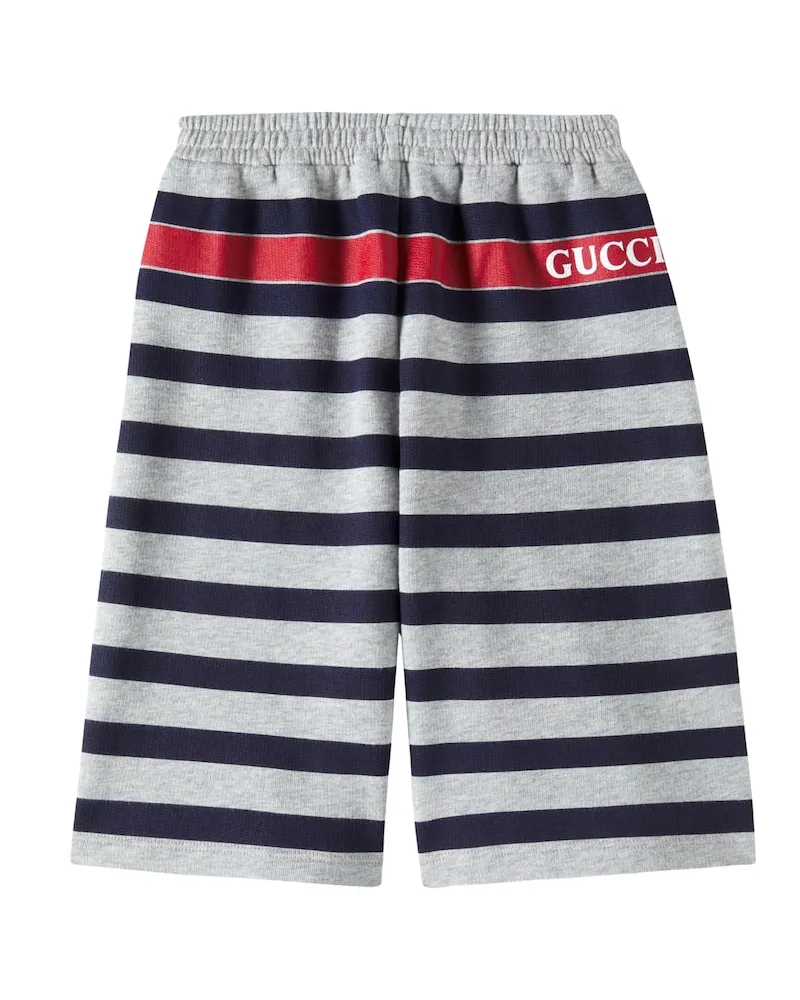 Gucci Shorts aus Baumwolle Grau