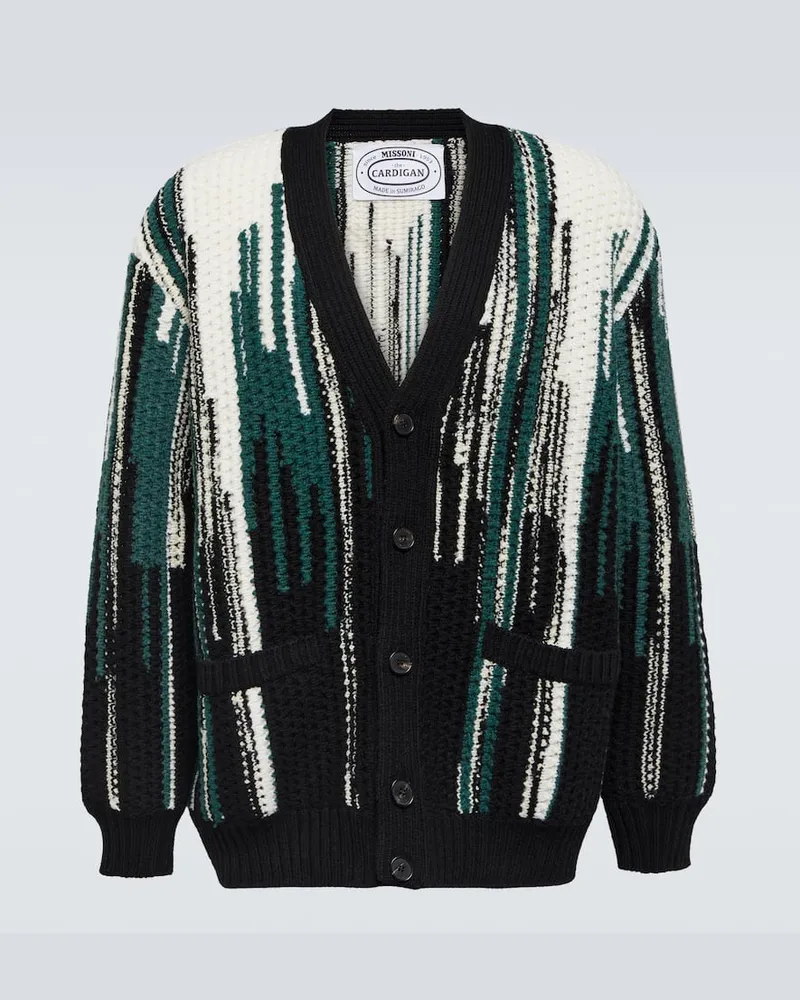 Missoni Cardigan aus einem Wollgemisch Multicolor