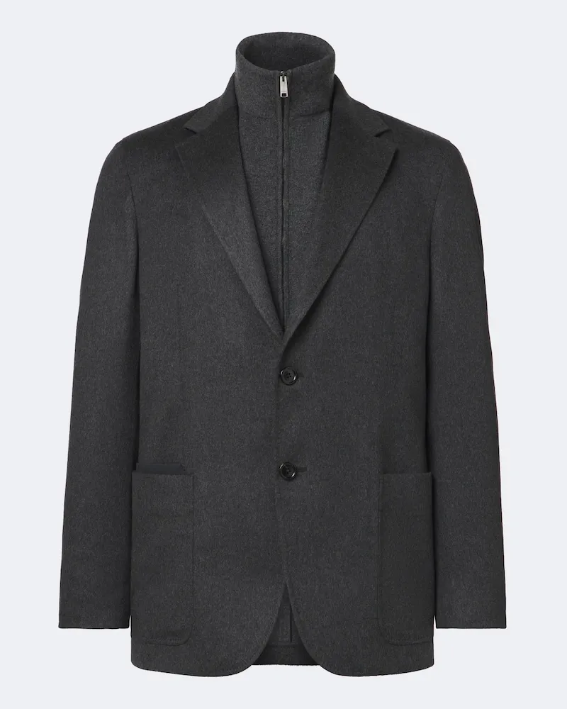 Ermenegildo Zegna Blazer aus Kaschmir Grau