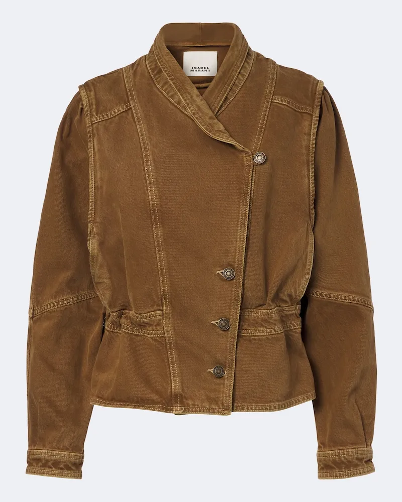 Isabel Marant Jeansjacke Dolie Braun