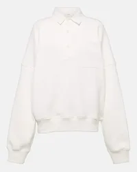 The Row Polopullover Dende aus einem Baumwollgemisch Weiss