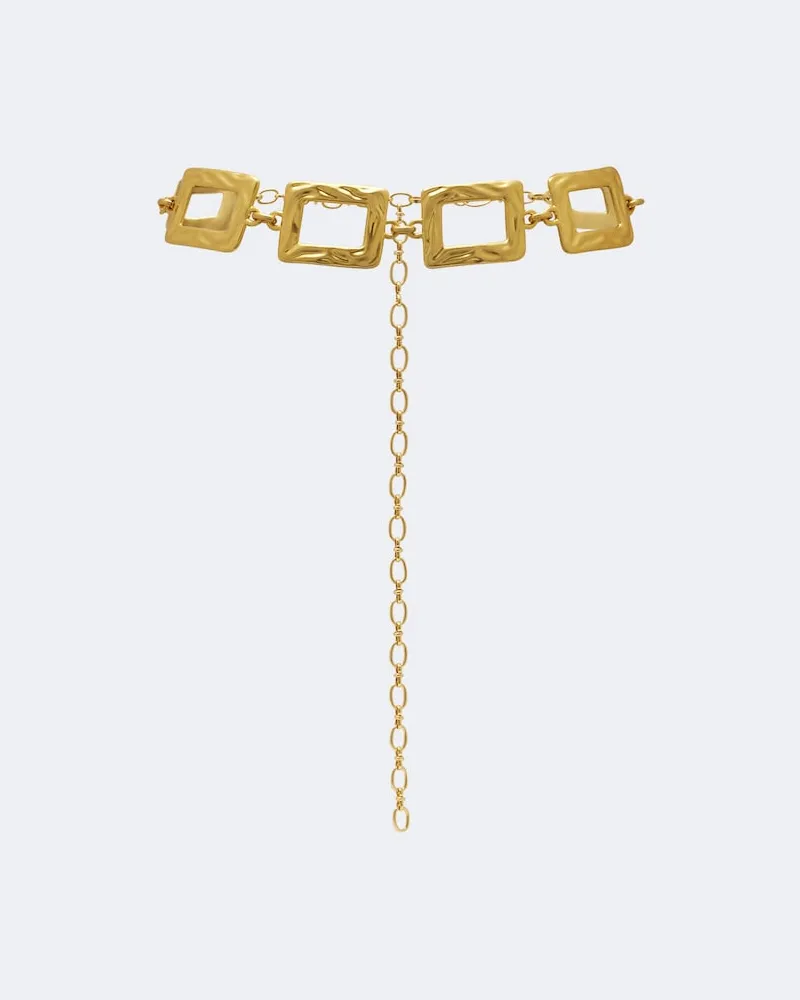 Zimmermann Kettengürtel, vergoldet Gold