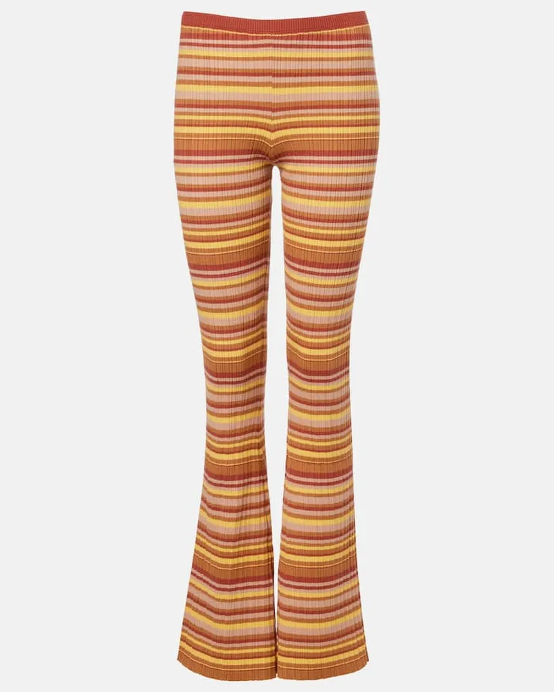 BANANHOT Schlaghose Ann aus Rippstrick Multicolor