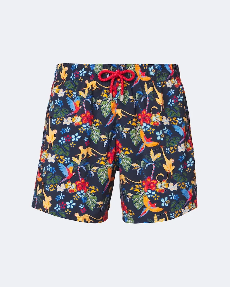 Vilebrequin Bedruckte Badeshorts Moorise Multicolor
