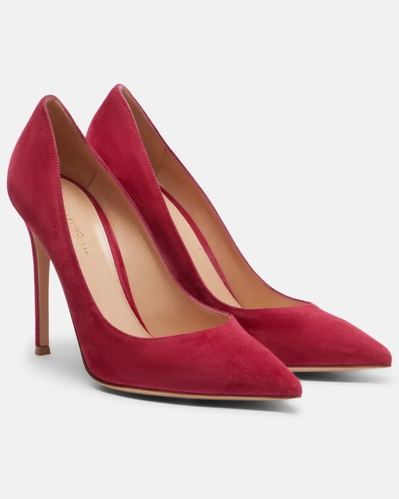 Gianvito Rossi Pumps Gianvito aus Veloursleder Rosa