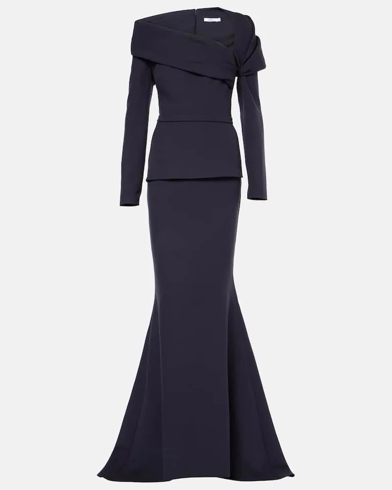 Safiyaa Robe Andra Blau