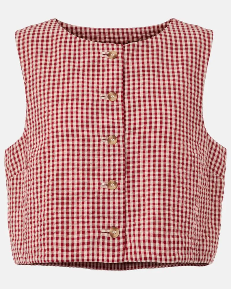 Posse Top Rio aus Baumwolle Rot