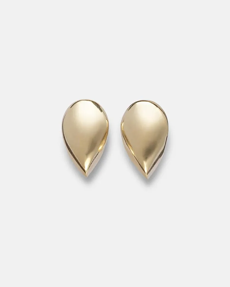 Suzanne Kalan Ohrringe Curved Claw aus 18kt Gelbgold Gold