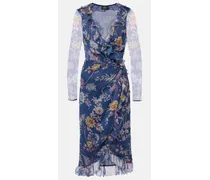 Wickelkleid aus Seide