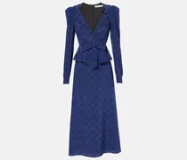 Midikleid aus Seide