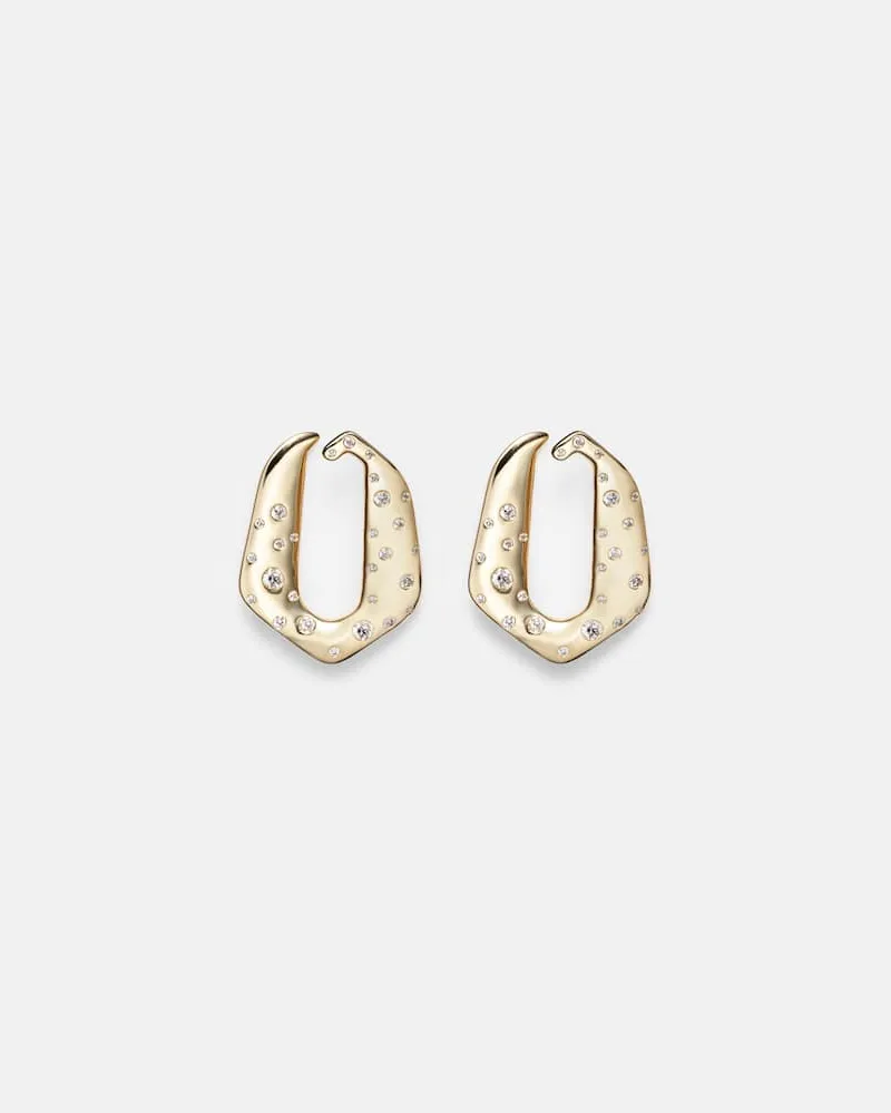Ananya Ohrringe aus 18kt Gelbgold mit Diamanten Gold