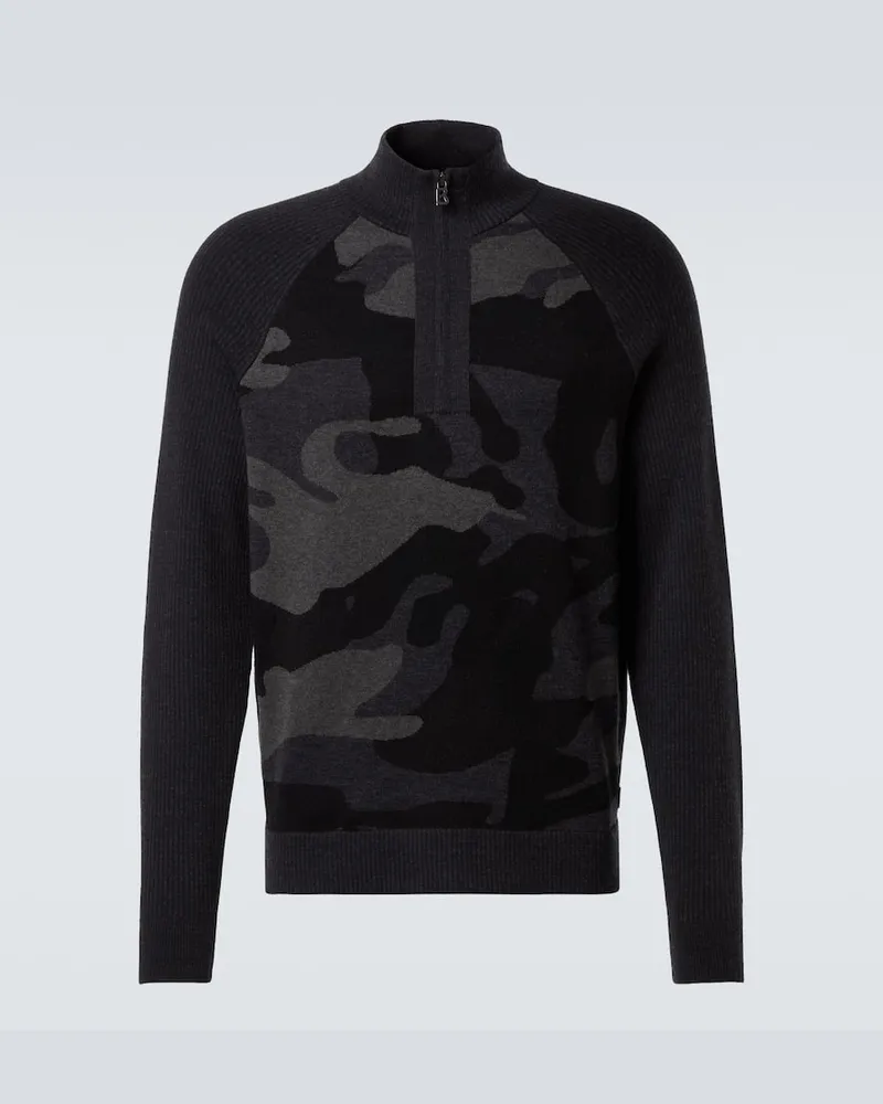 Bogner Pullover Reso aus Schurwolle Schwarz