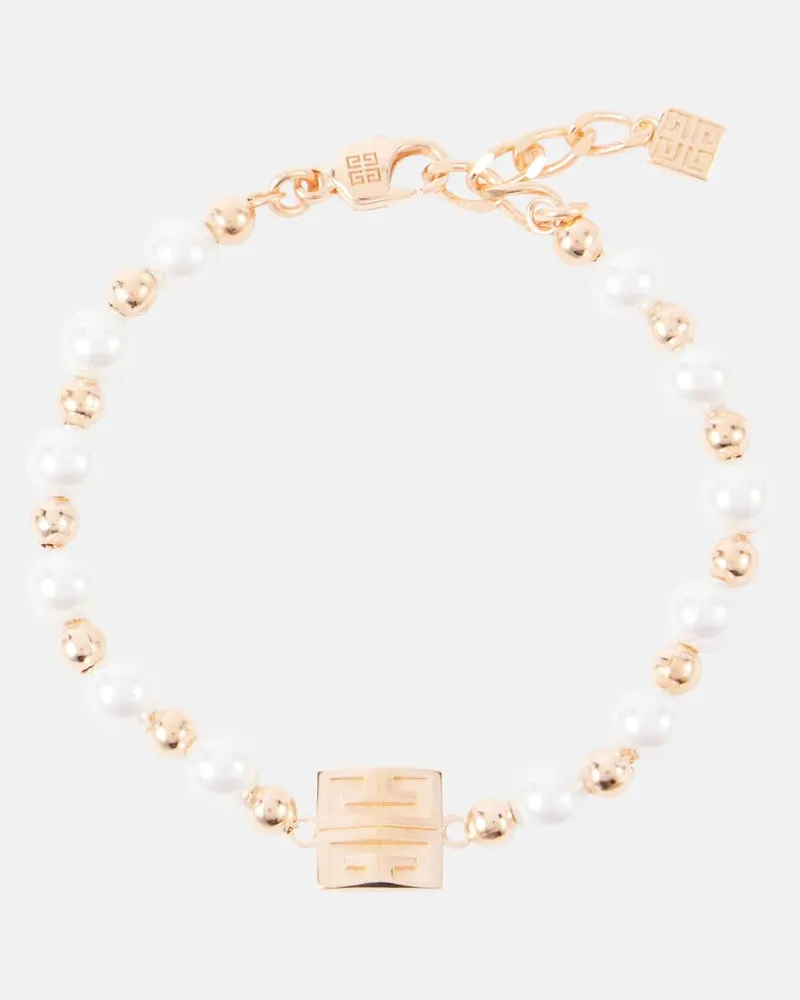 Givenchy Armband 4G mit Zierperlen Gold