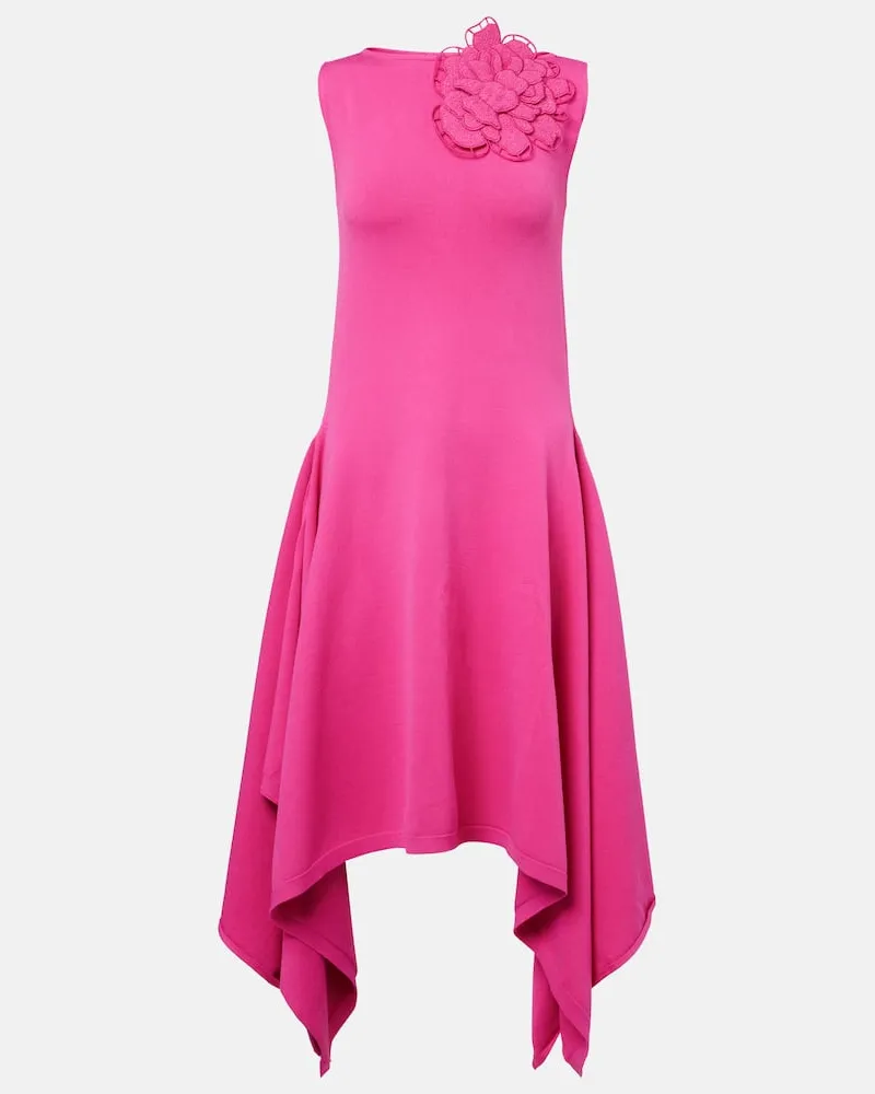 Oscar de la Renta Cocktailkleid Pink