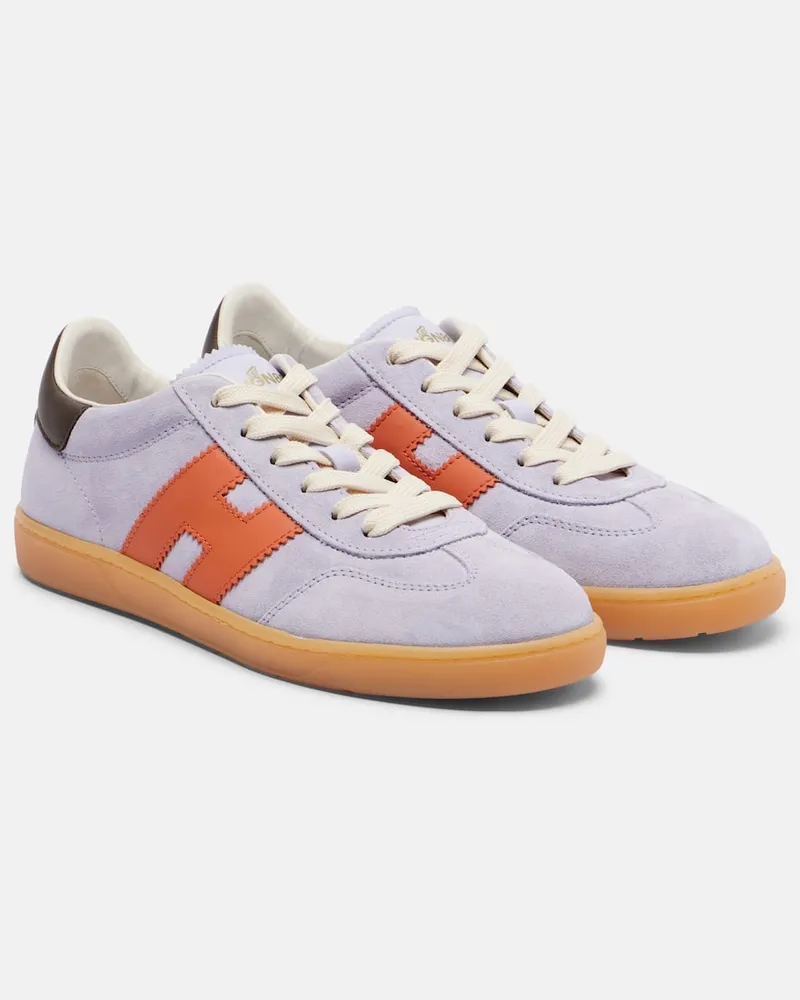 Hogan Sneakers Hogan Cool aus Veloursleder Lila