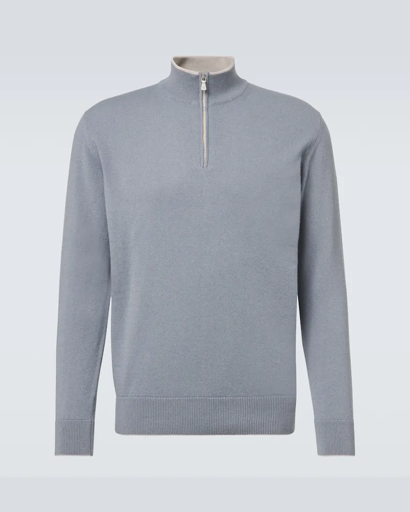 Eleventy Pullover aus Kaschmir Blau