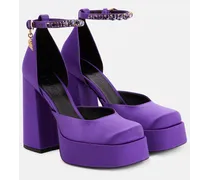 Plateau-Pumps Medusa Aevitas aus Satin
