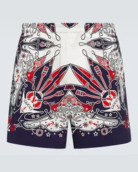 Gucci Shorts  Bandana aus Baumwolle Multicolor