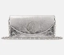 Clutch Loubi54 aus Metallic-Leder