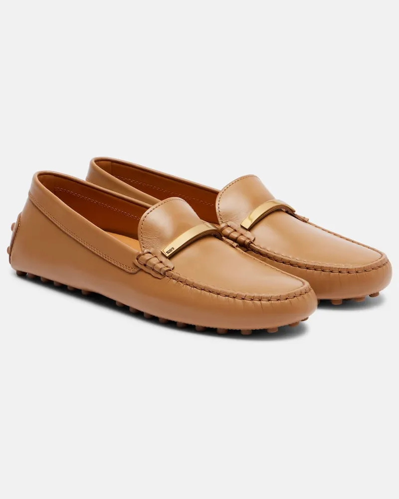 TOD'S Mokassins Gommino aus Leder Braun