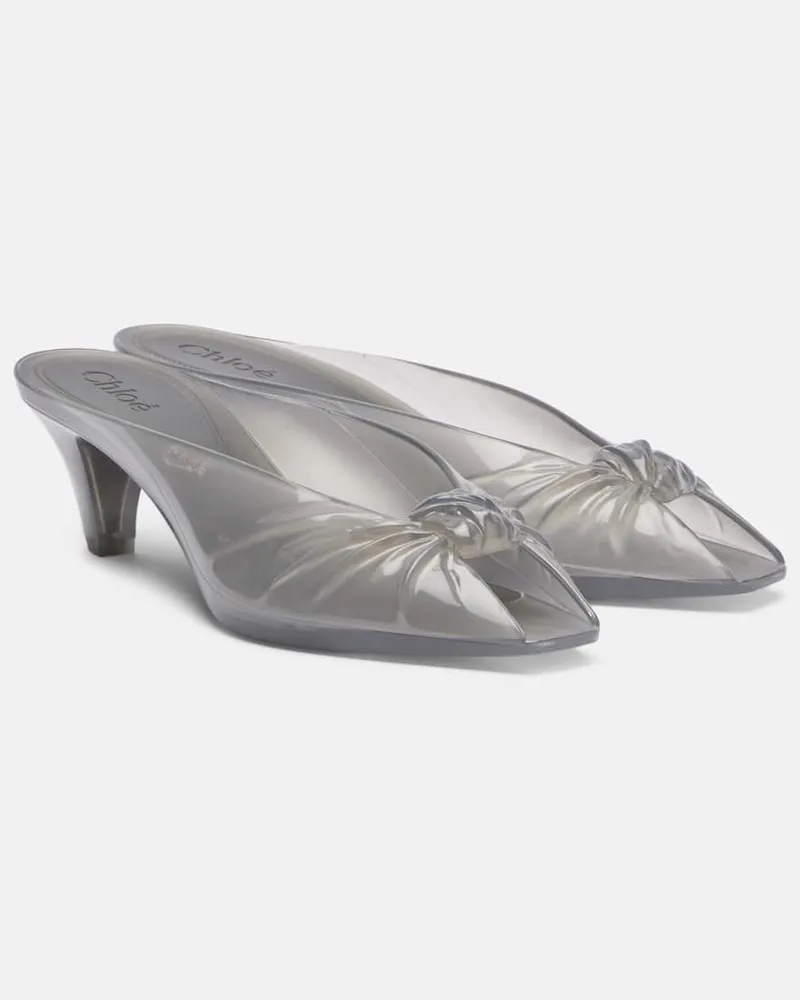 Chloé Chloé Pantoletten Chloé Jelly Grau