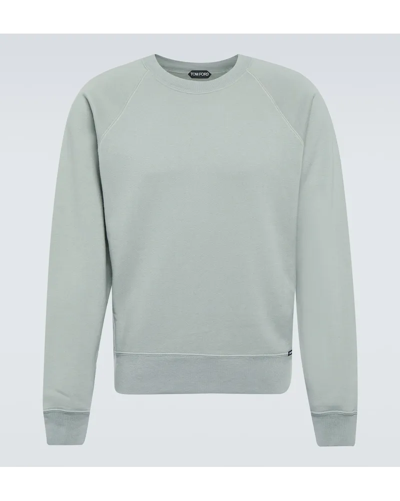 Tom Ford Sweatshirt aus Baumwolle Gruen