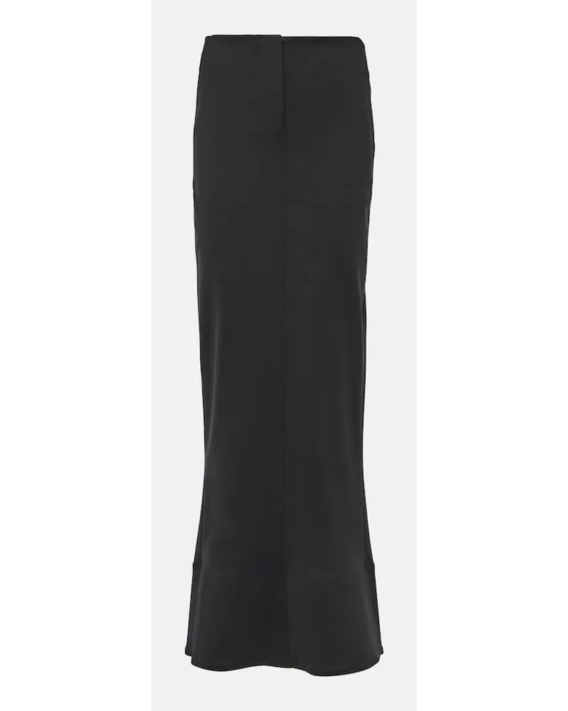 Jacquemus Maxirock La Jupe Escala Schwarz