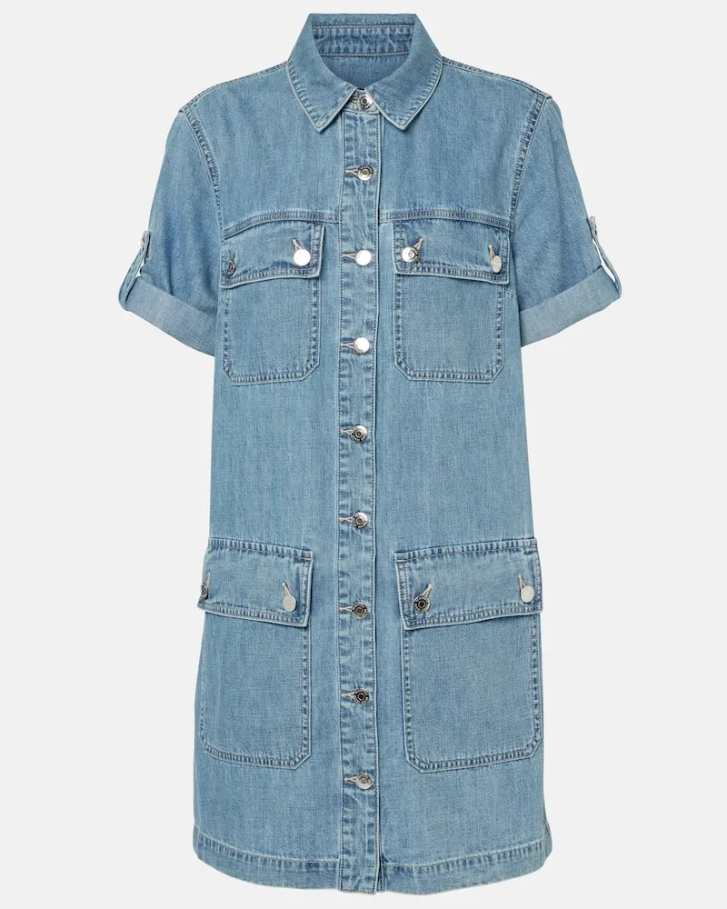 Veronica Beard Jeanskleid Warren Blau