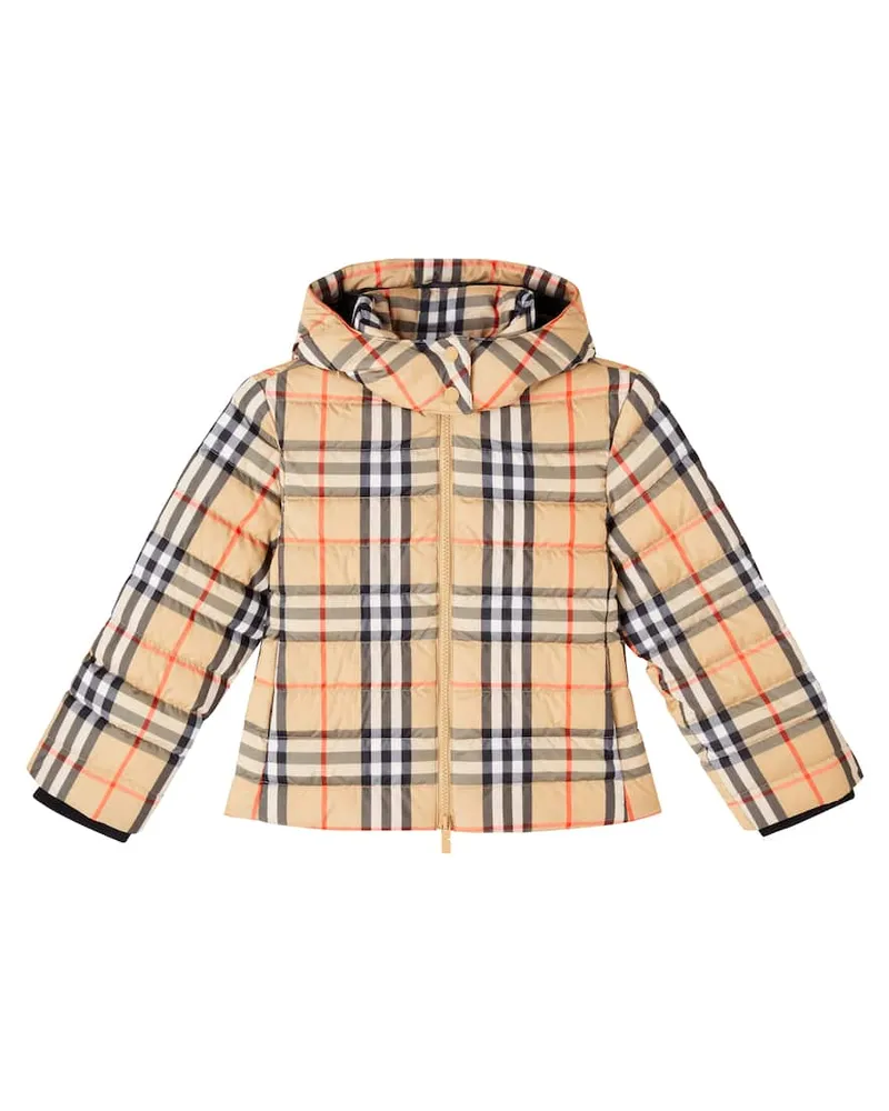Burberry Daunenjacke Cecilia Burberry Check Beige
