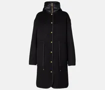 Daunenmantel Bonreposse aus Wolle und Kaschmir